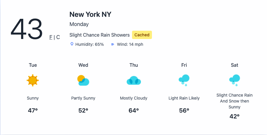 Forecastly weatherapp