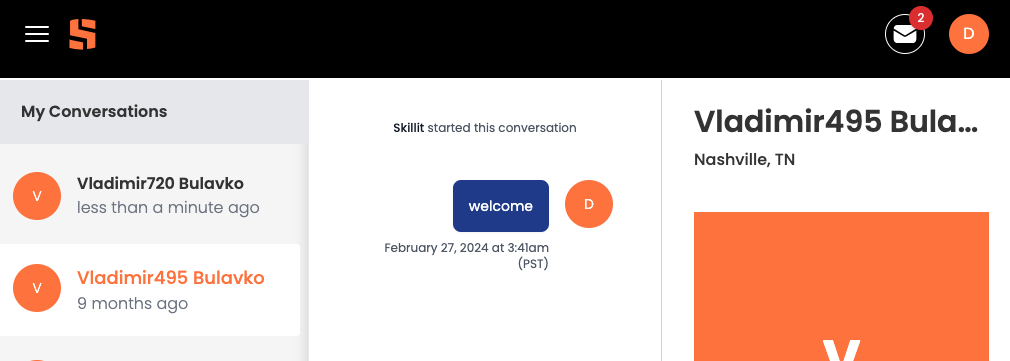 Chat Interface